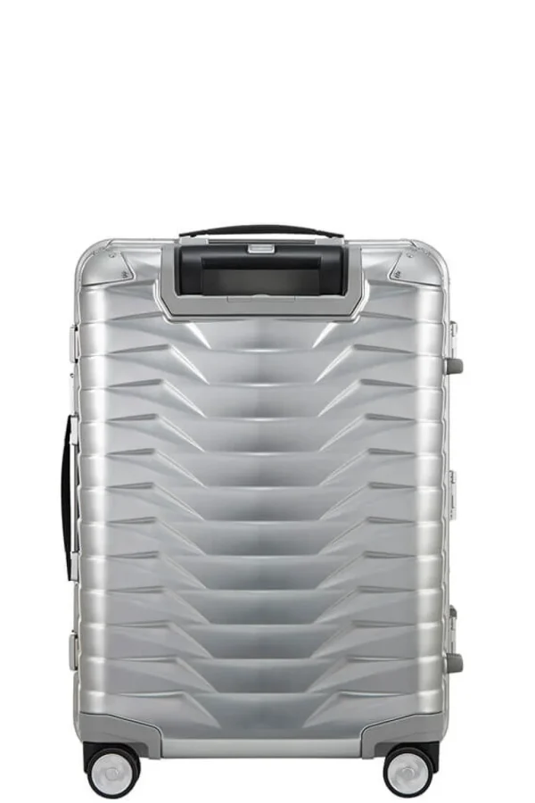 Samsonite Proxis Alu Nelipyöräinen matkalaukku 55cm Aluminium Outlet
