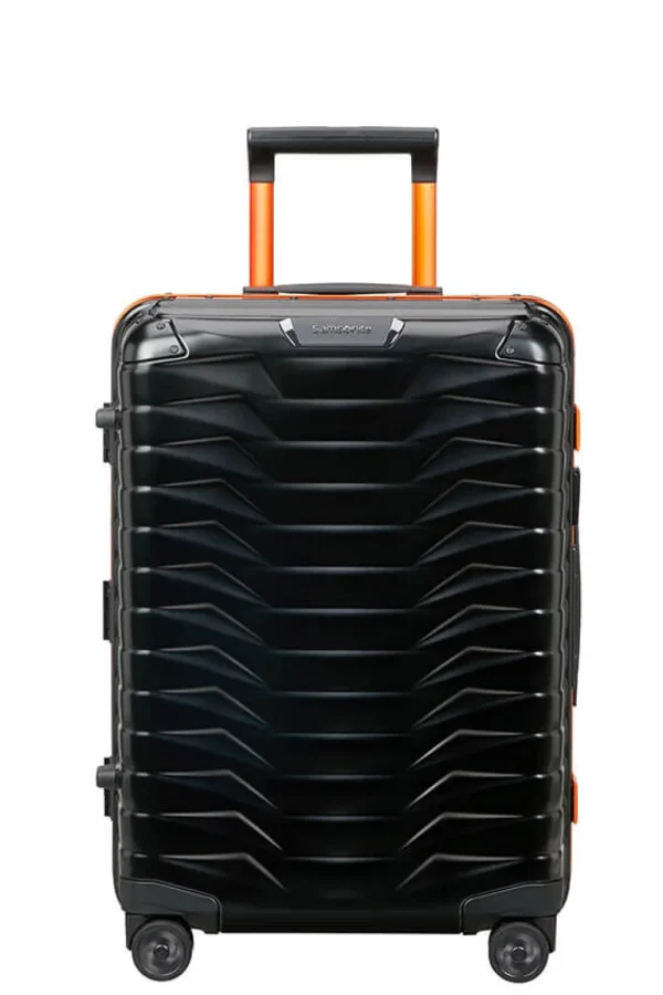 Samsonite Proxis Alu Nelipyöräinen matkalaukku 55cm Graphite/Apricot Hot