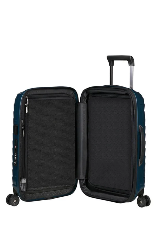 Samsonite Proxis Nelipyöräinen laajennettava matkalaukku 55cm Petrol Blue Online