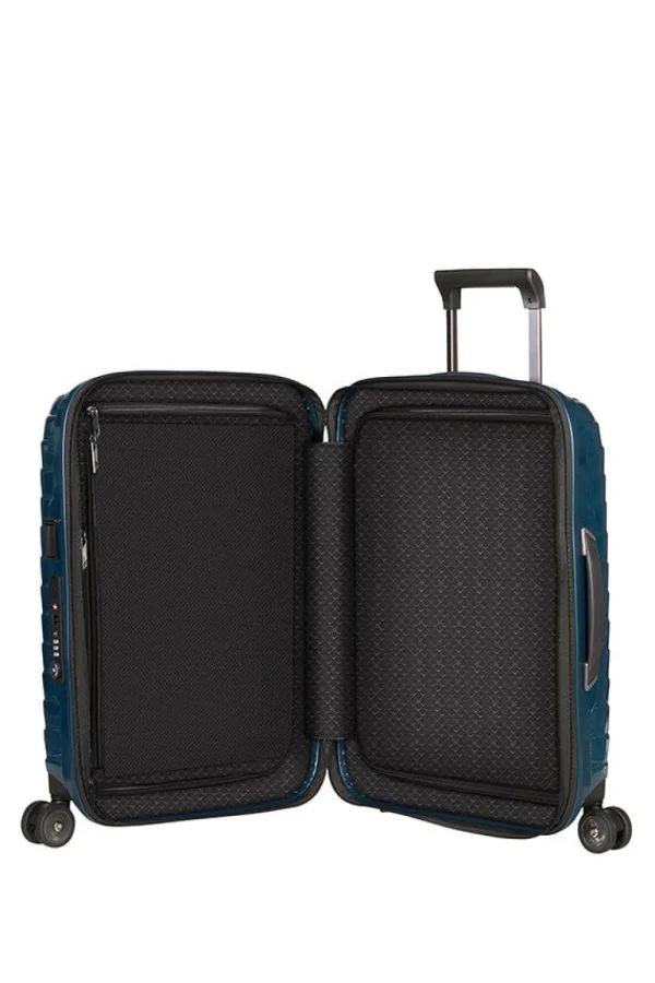 Samsonite Proxis Nelipyöräinen laajennettava matkalaukku 55cm Petrol Blue Hot