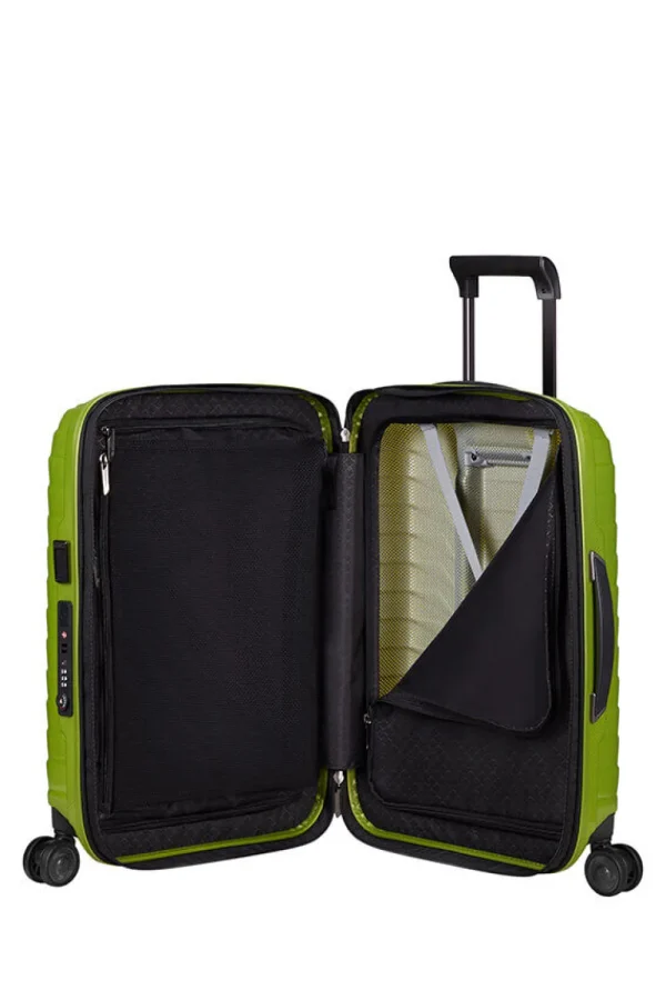 Samsonite Proxis Nelipyöräinen laajennettava matkalaukku 55cm Lime Discount