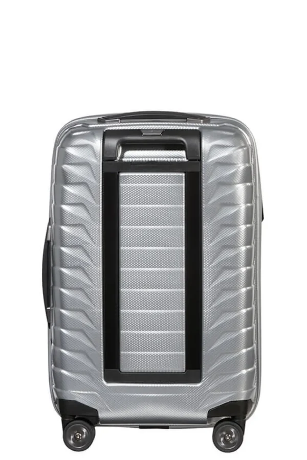 Samsonite Proxis Nelipyöräinen laajennettava matkalaukku 55cm Silver Fashion
