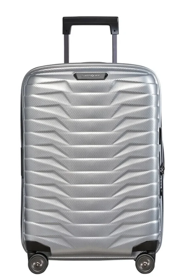Samsonite Proxis Nelipyöräinen laajennettava matkalaukku 55cm Silver Outlet