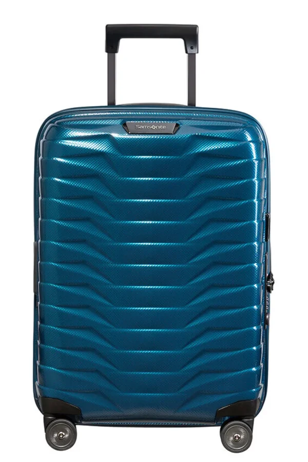 Samsonite Proxis Nelipyöräinen laajennettava matkalaukku 55cm Petrol Blue Hot