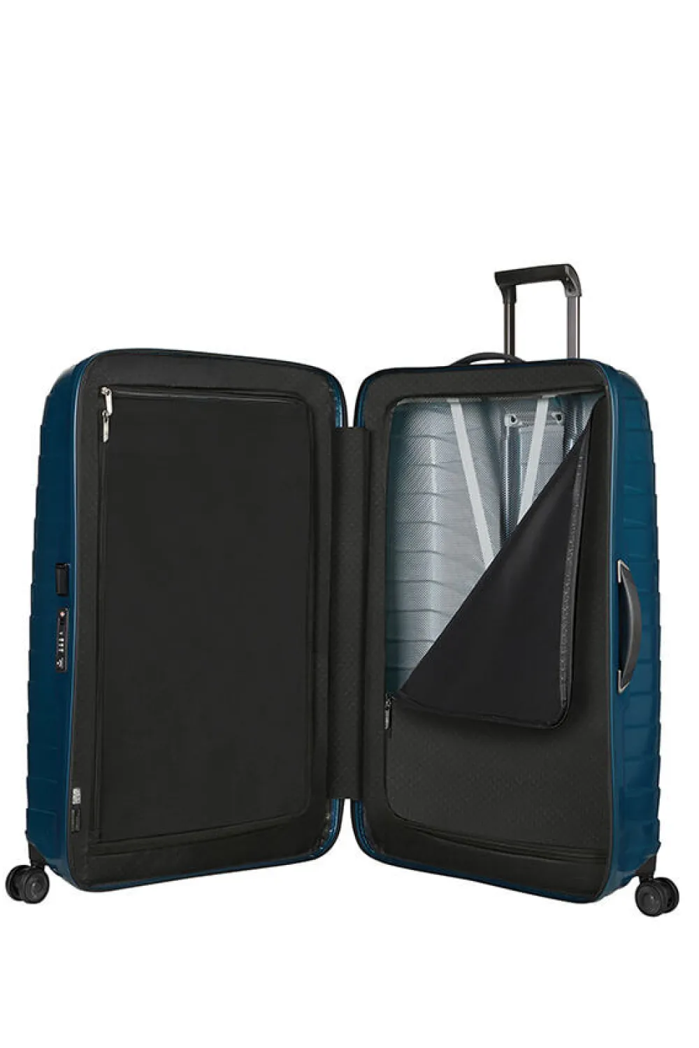 proxis_nelipyrinen_matkal_0-17.webp Samsonite Proxis Nelipyöräinen matkalaukku 86cm Petrol Blue Best
