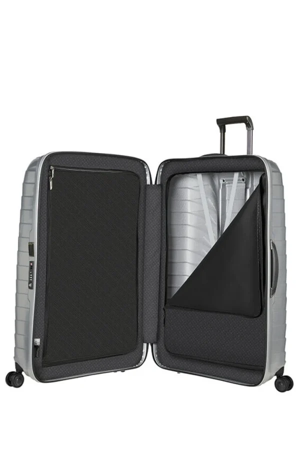 Samsonite Proxis Nelipyöräinen matkalaukku 86cm Silver Sale