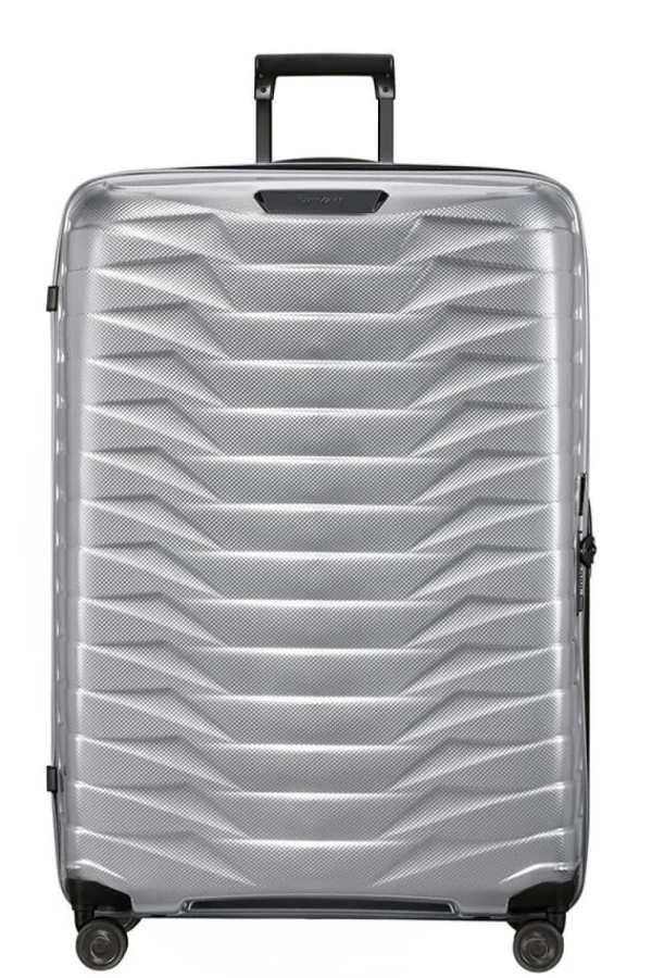 Samsonite Proxis Nelipyöräinen matkalaukku 86cm Silver Sale