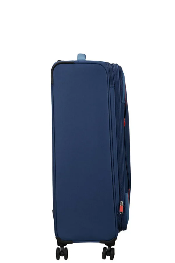 American Tourister Pulsonic Erittäin suuri matkalaukku Combat Navy Fashion