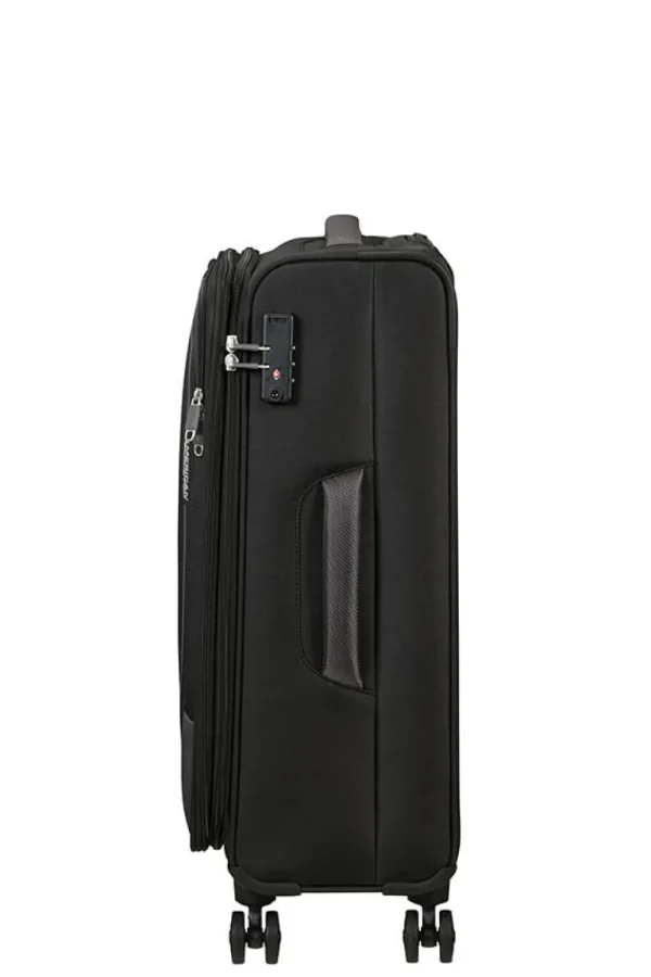 American Tourister Pulsonic Keskikokoinen matkalaukku Asphalt Black Sale