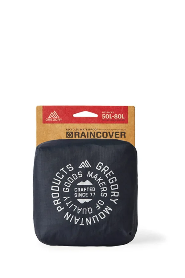 Gregory Raincover Raincover 50L-80L Obsidian Black Best