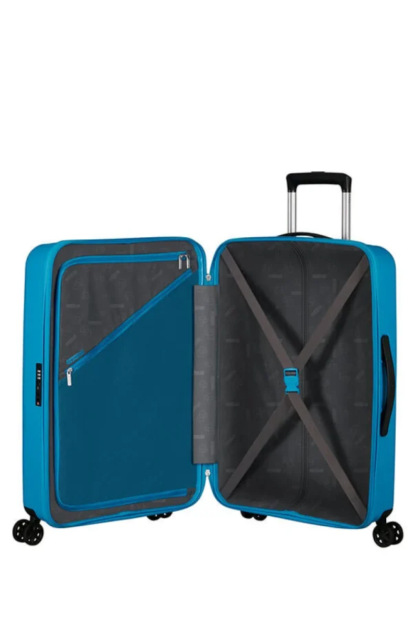 American Tourister Rejoy Keskikokoinen matkalaukku Azure Blue Discount