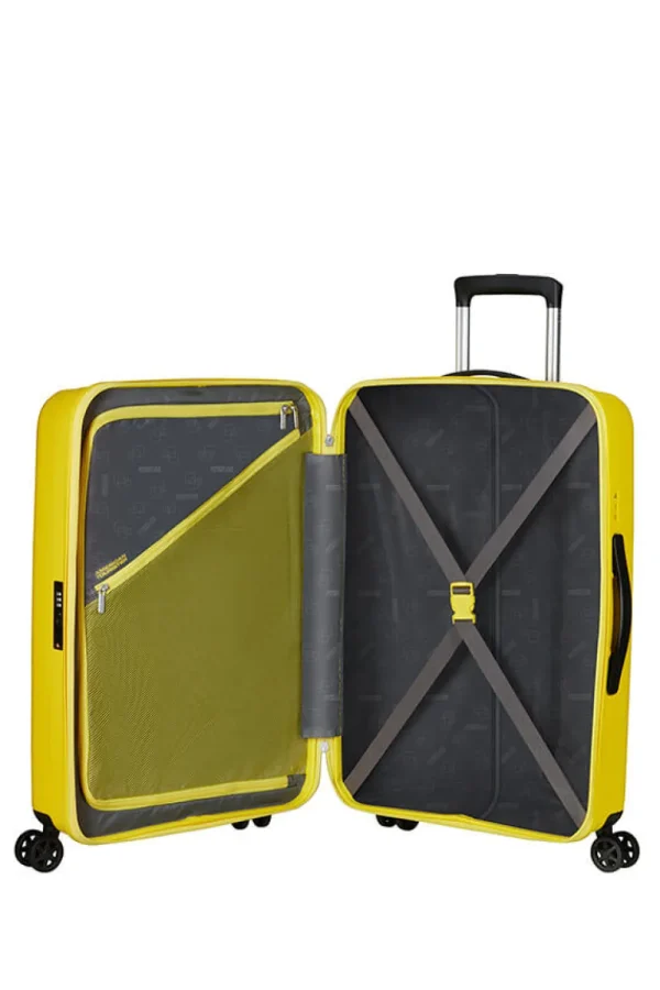 American Tourister Rejoy Keskikokoinen matkalaukku Electric Yellow Online