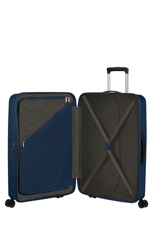 American Tourister Rejoy Suuri matkalaukku Navy Blue Sale