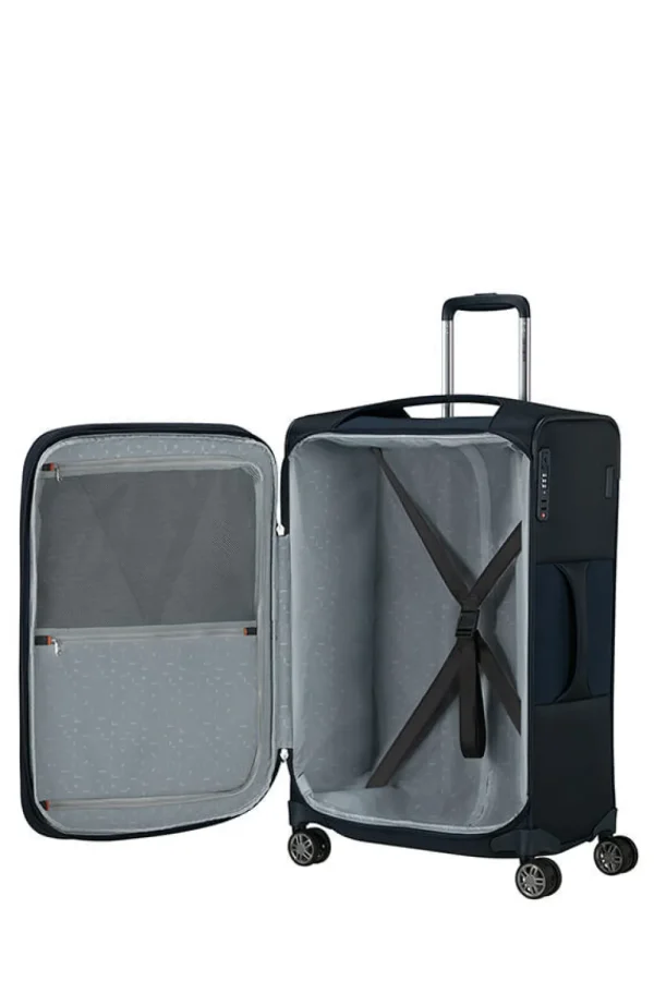 Samsonite Re-Lite Nelipyöräinen laajennettava matkalaukku 67cm Midnight Blue Best