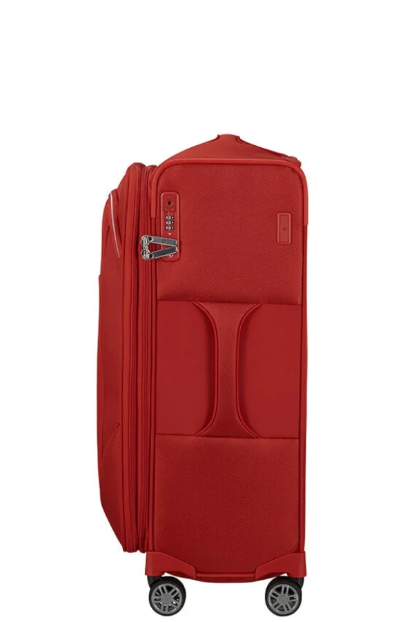 Samsonite Re-Lite Nelipyöräinen laajennettava matkalaukku 67cm Poppy Red Outlet