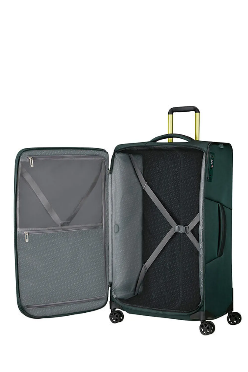 respark_nelipyrinen_laaje_0-1.webp Samsonite Respark Nelipyöräinen laajennettava matkalaukku 79cm Dark Teal Online