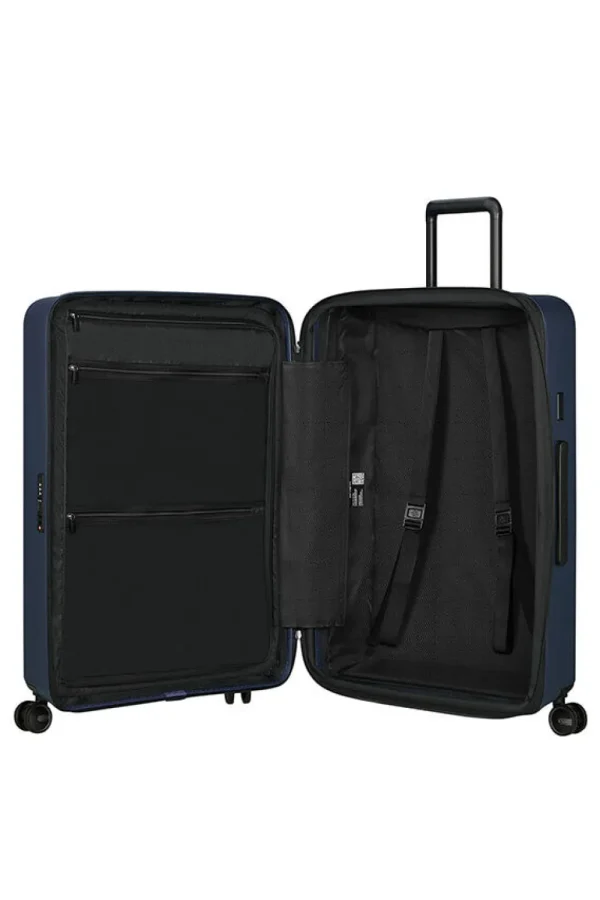 Samsonite Restackd Nelipyöräinen laajennettava matkalaukku 75cm Midnight Clearance