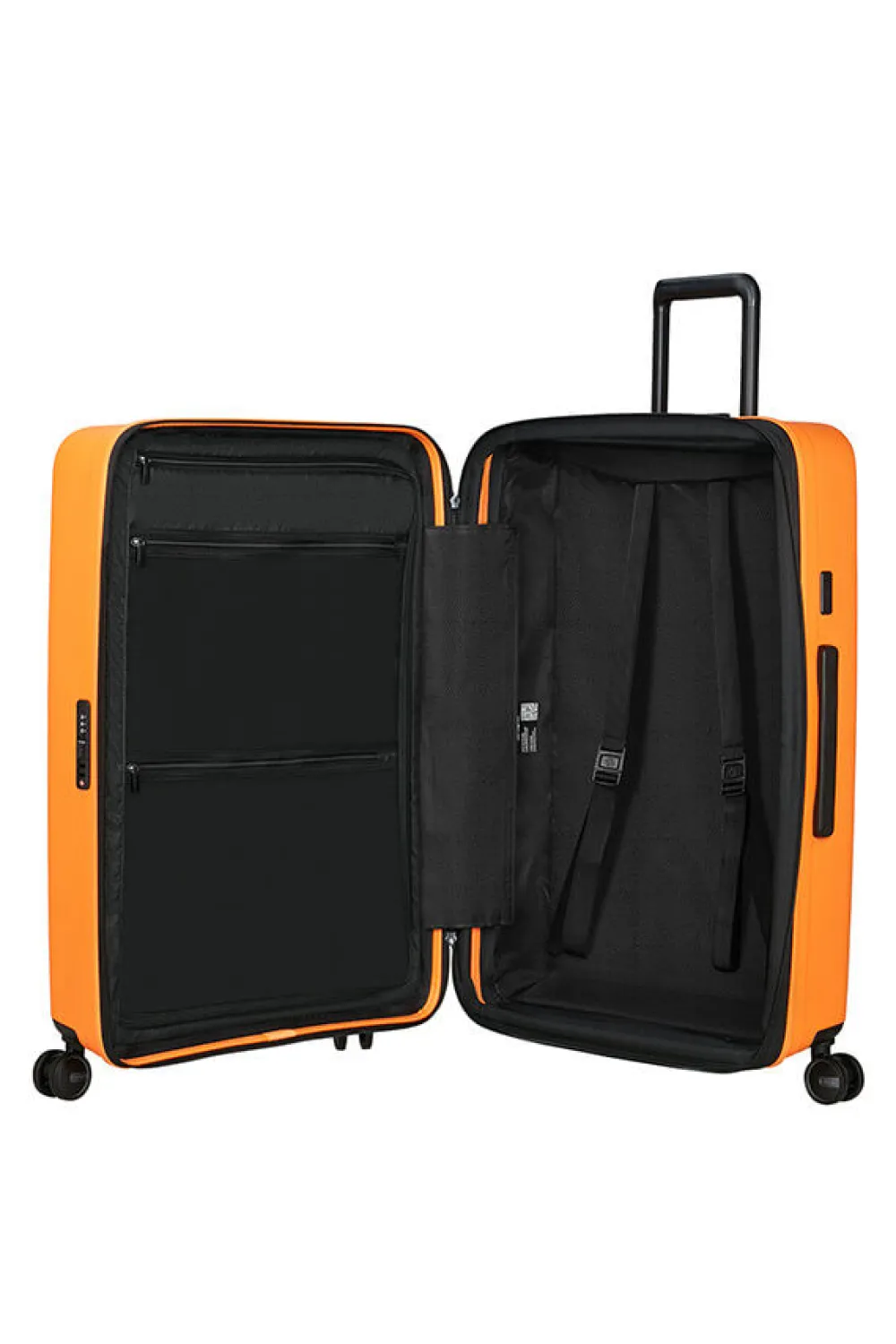 restackd_nelipyrinen_laaj_0-15.webp Samsonite Restackd Nelipyöräinen laajennettava matkalaukku 75cm Papaya Clearance