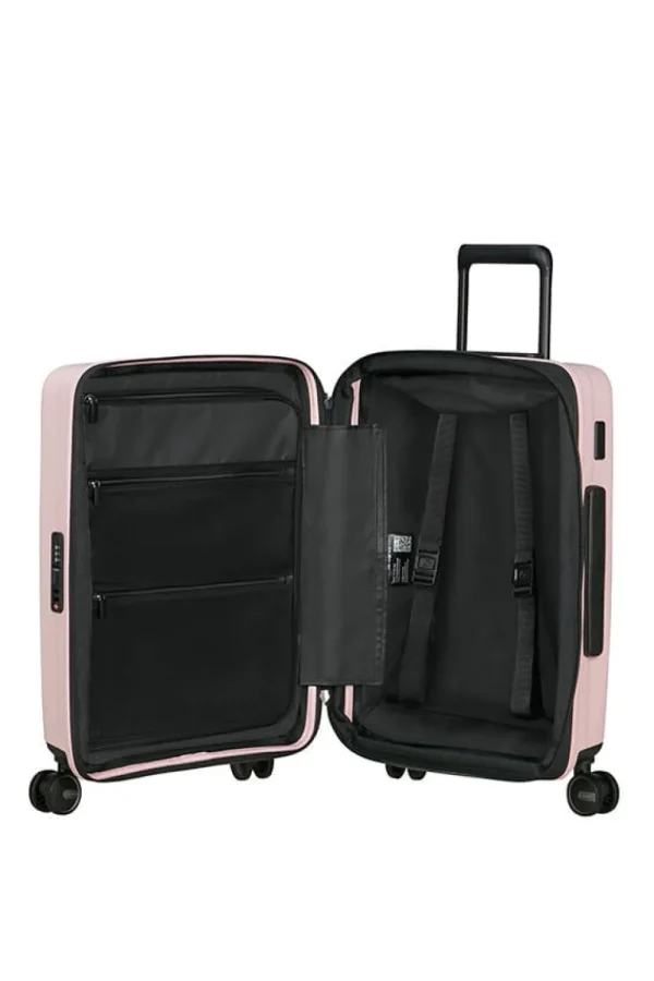 Samsonite Restackd Nelipyöräinen laajennettava matkalaukku 55cm Rose Sale
