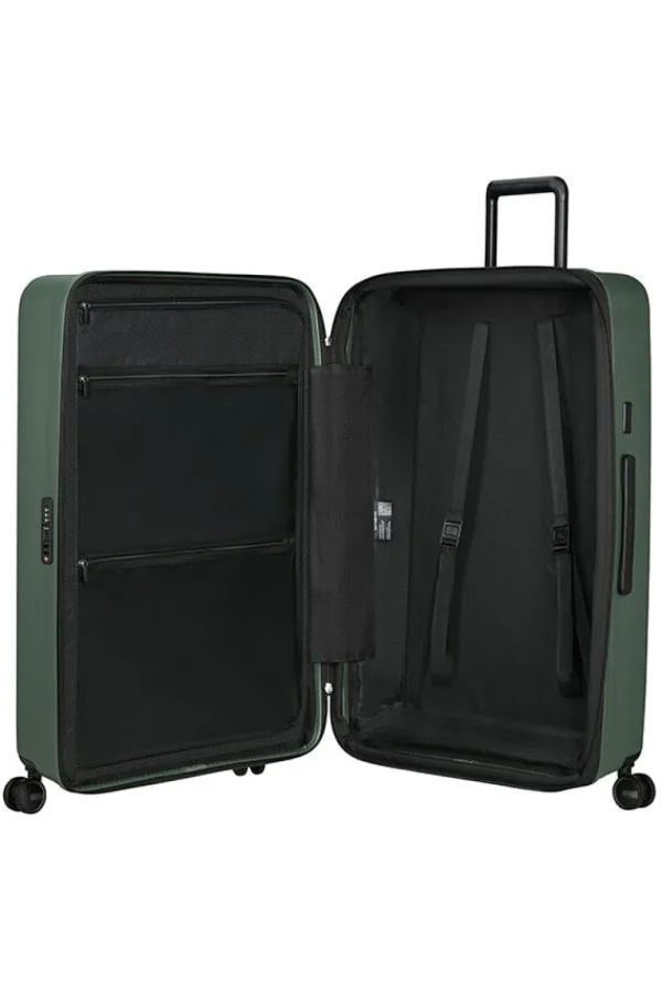 Samsonite Restackd Nelipyöräinen laajennettava matkalaukku 81cm Sage Hot