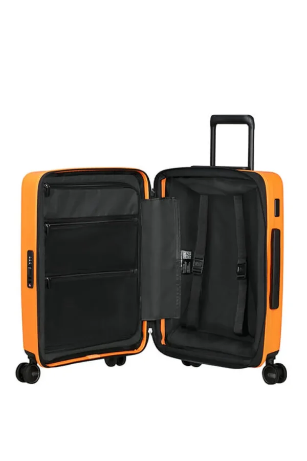 Samsonite Restackd Nelipyöräinen laajennettava matkalaukku 55cm Papaya Hot