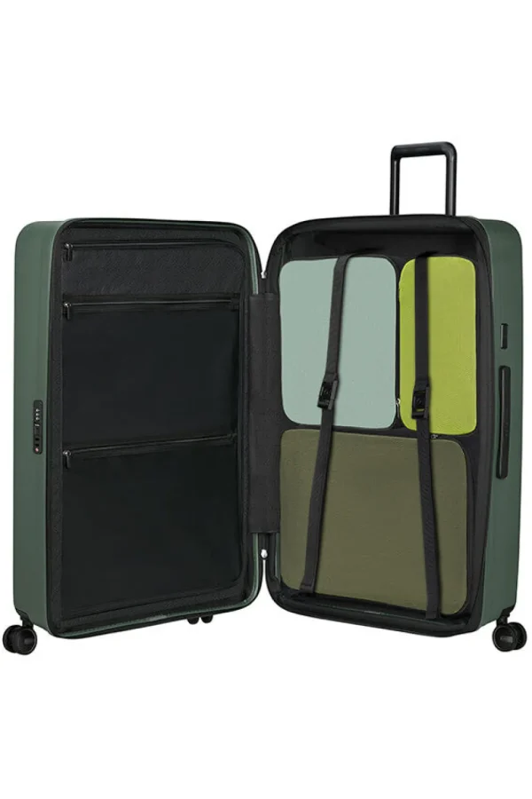 Samsonite Restackd Nelipyöräinen laajennettava matkalaukku 81cm Sage Hot