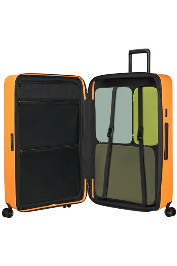 Samsonite Restackd Nelipyöräinen laajennettava matkalaukku 81cm Papaya Clearance