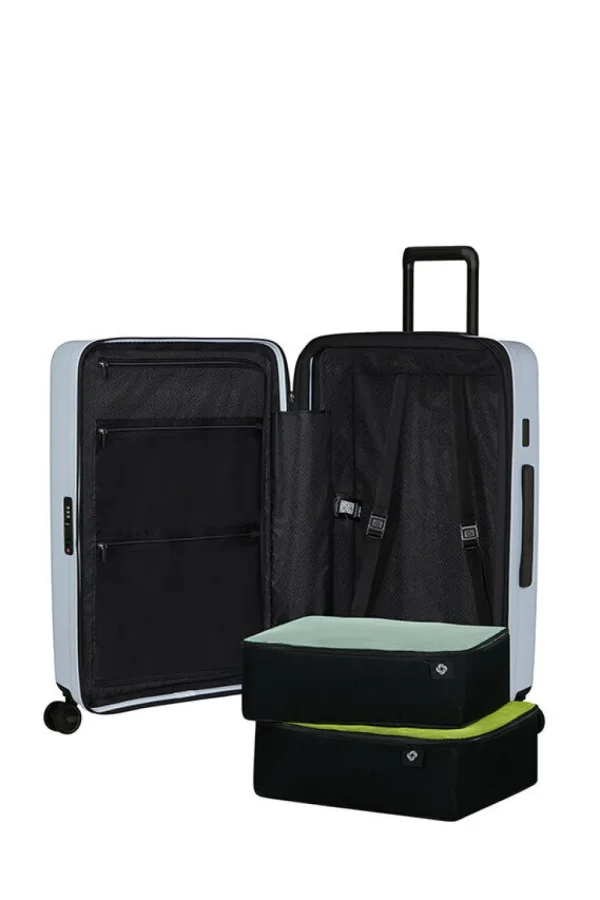 Samsonite Restackd Nelipyöräinen laajennettava matkalaukku 68cm Glacier Fashion