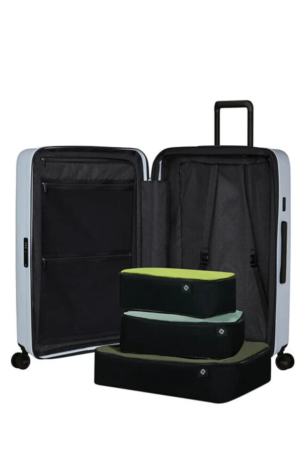 Samsonite Restackd Nelipyöräinen laajennettava matkalaukku 75cm Glacier Outlet