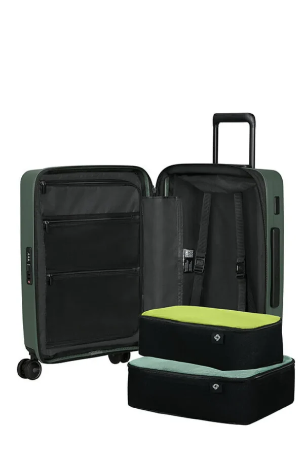 Samsonite Restackd Nelipyöräinen laajennettava matkalaukku 55cm Sage Sale