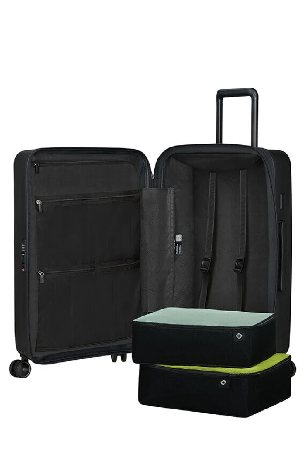 restackd_nelipyrinen_laaj_2-6.webp Samsonite Restackd Nelipyöräinen laajennettava matkalaukku 68cm Black Best