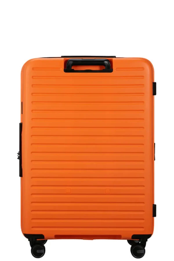 Samsonite Restackd Nelipyöräinen laajennettava matkalaukku 75cm Papaya Clearance
