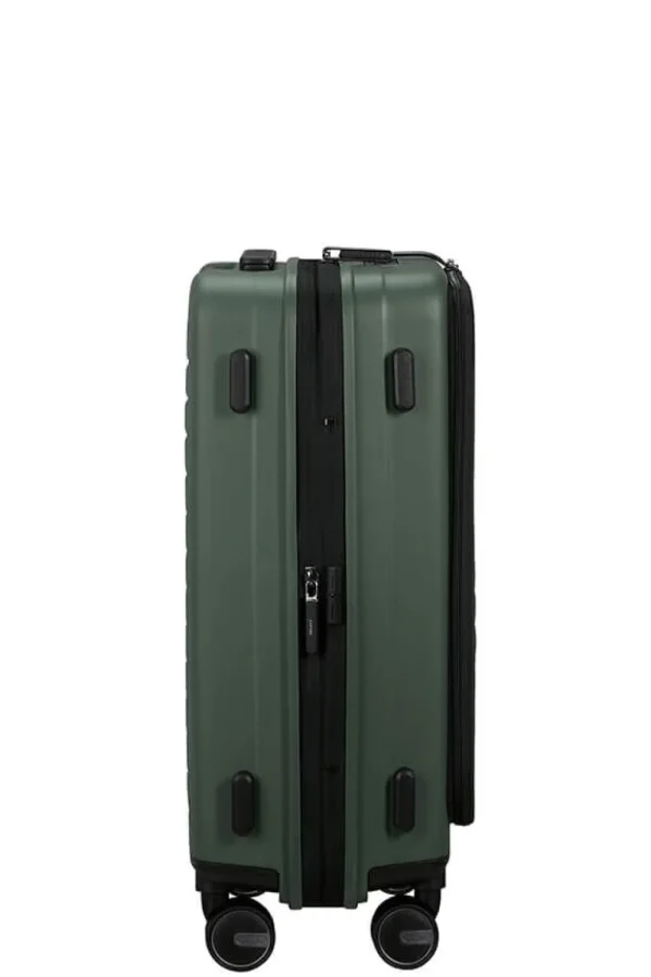 Samsonite Restackd Nelipyöräinen laajennettava matkalaukku 55cm Sage Hot