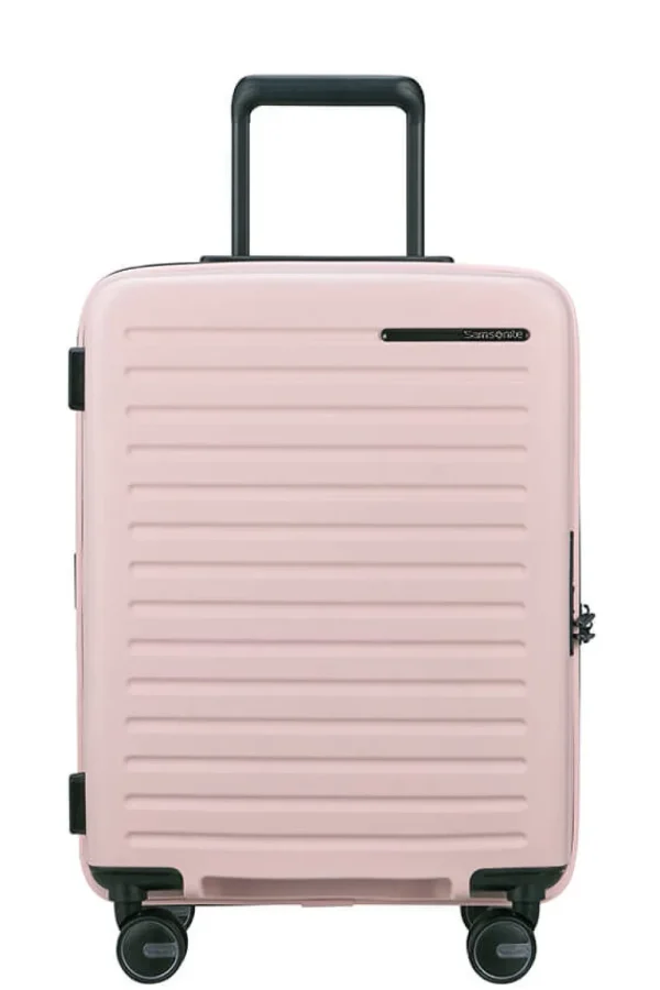 Samsonite Restackd Nelipyöräinen laajennettava matkalaukku 55cm Rose Sale
