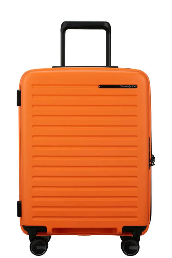 Samsonite Restackd Nelipyöräinen laajennettava matkalaukku 55cm Papaya Fashion