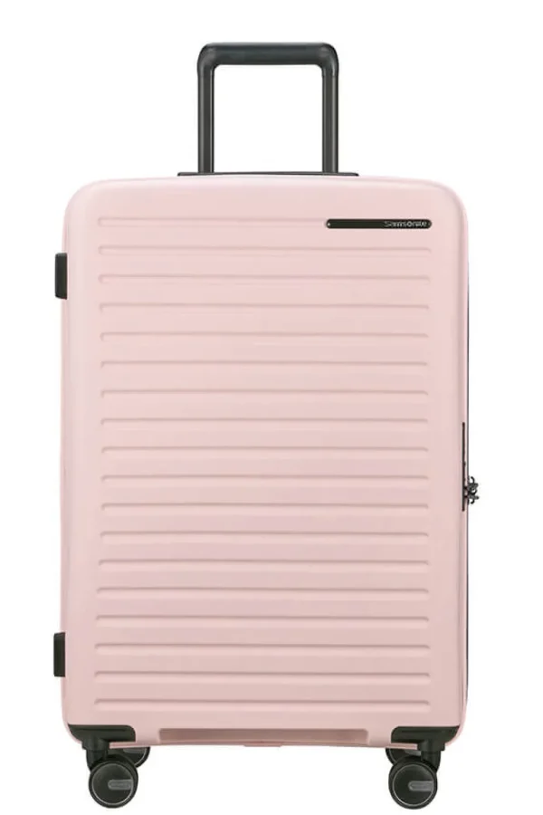 Samsonite Restackd Nelipyöräinen laajennettava matkalaukku 68cm Rose Sale