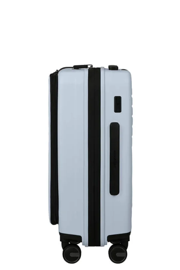 Samsonite Restackd Nelipyöräinen laajennettava matkalaukku 55cm Glacier Clearance