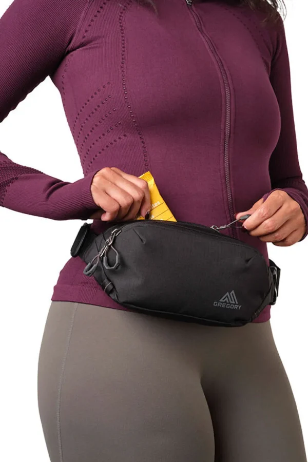 Gregory Rhune Belt Bag Waistpack Carbon Black Hot