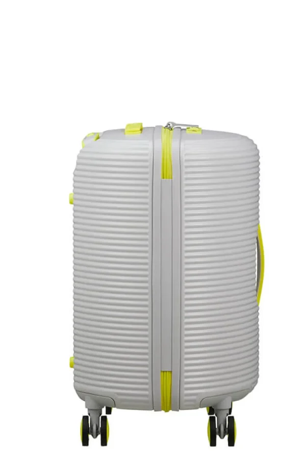 American Tourister Rollio Lentolaukku Light Grey/Lime Hot
