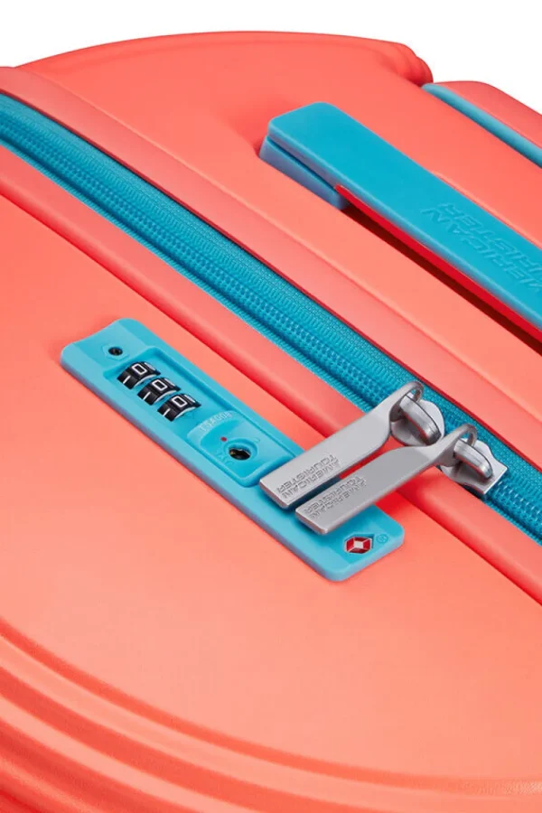American Tourister Rollio Lentolaukku Coral/Blue Online