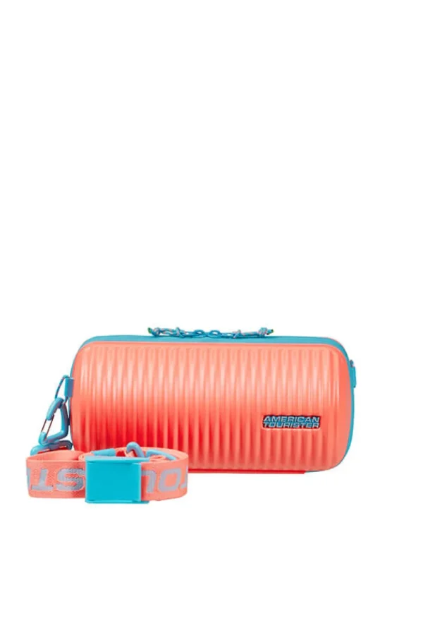 American Tourister Rollio Olkalaukku Coral/Blue Fashion