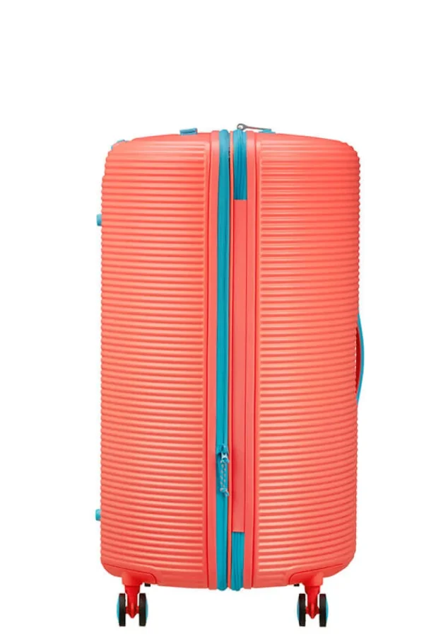 American Tourister Rollio Suuri matkalaukku Coral/Blue Discount