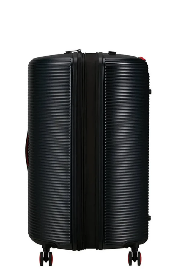 American Tourister Rollio Suuri matkalaukku Black/Red Hot