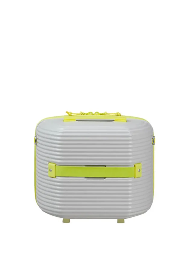 American Tourister Rollio Toilettilaukku Light Grey/Lime Fashion