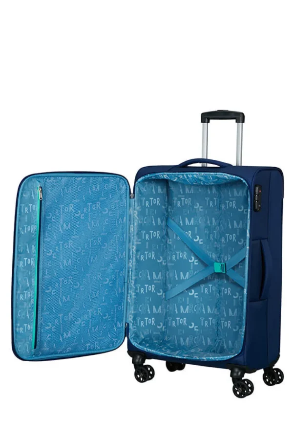 American Tourister Sea Seeker Keskikokoinen matkalaukku Combat Navy Best