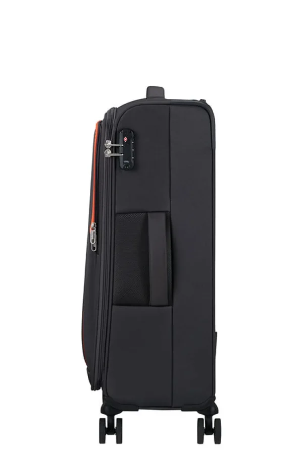 American Tourister Sea Seeker Keskikokoinen matkalaukku Charcoal Grey New