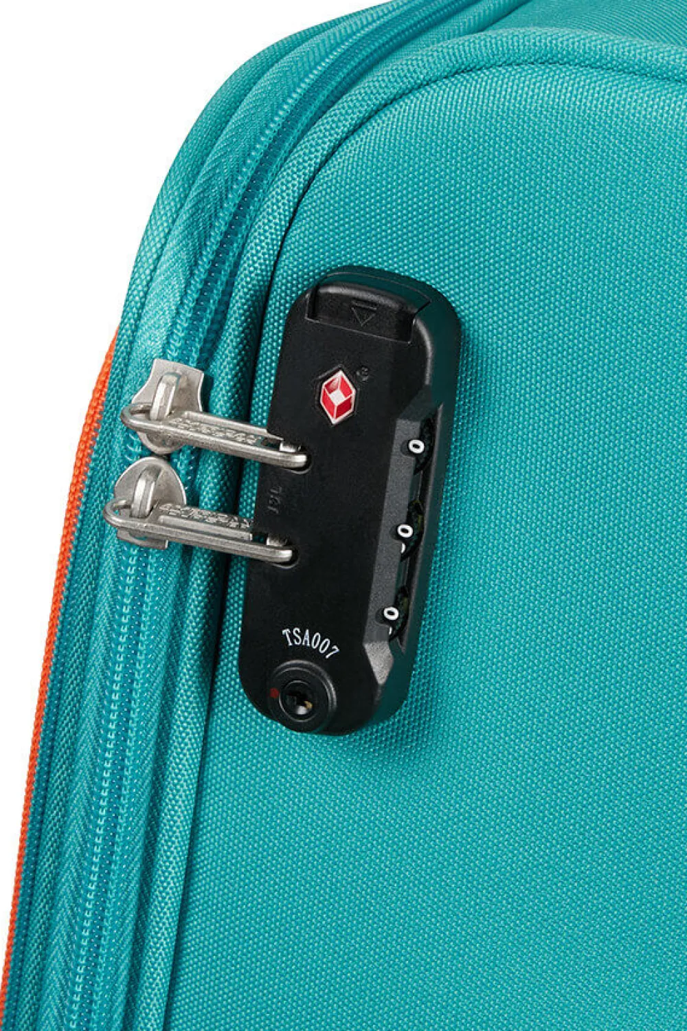 sea_seeker_keskikokoinen__5.webp American Tourister Sea Seeker Keskikokoinen matkalaukku Aqua Green Hot