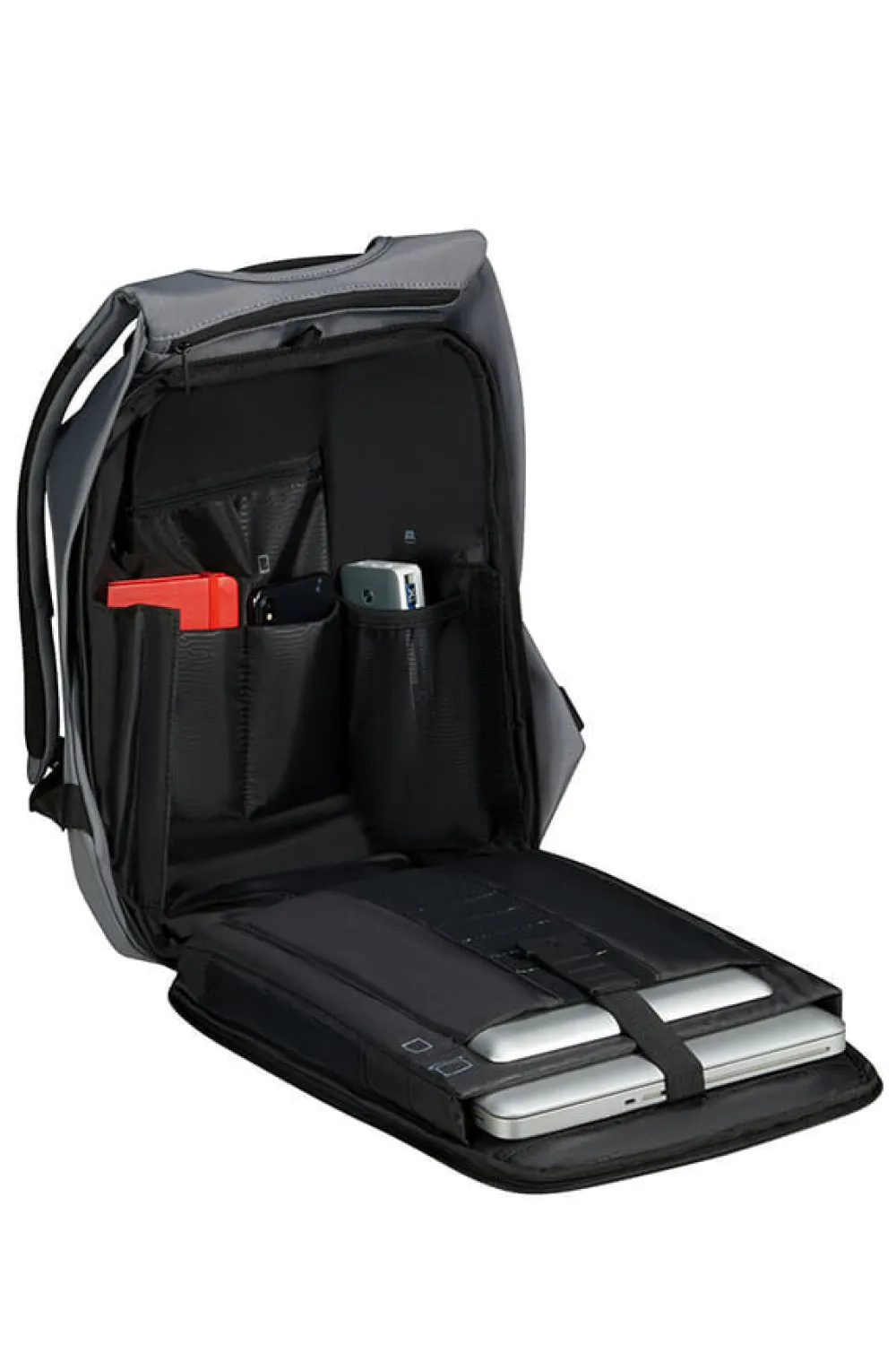 securipak__reppu__0-12.webp Samsonite Securipak 2.0 Reppu 14.1" Grey Fashion