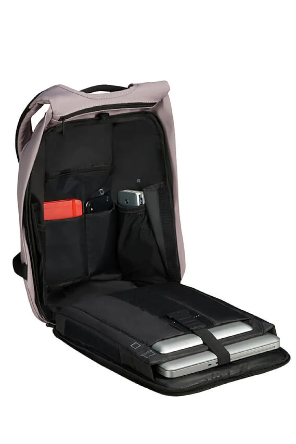 securipak__reppu__0-13.webp Samsonite Securipak 2.0 Reppu 14.1" Lilac New