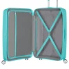 American Tourister SoundBox Keskikokoinen matkalaukku Poolside Blue Outlet